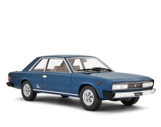 Fiat 130 Coupé 1971 Blu Met. Laudoracing 1:18 Resinemodell (Türen, Motorhaube... nicht zu öffnen!)